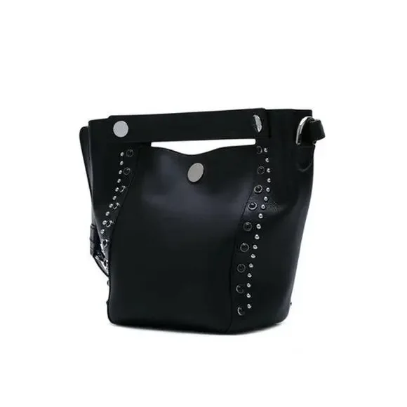 3.1 Phillip Lim Black Dolly Studded Leather Multiwear Crossbody